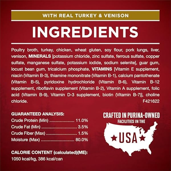 PURINA ONE NATURAL SMARTBLEND TRUE INSTINCT TENDER CUTS GRAVY WET DOG FOOD VARIETY PACK, 13 OZ., COUNT OF 6