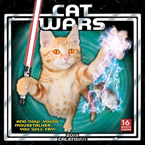 Cat Wars 2019 Wall Calendar