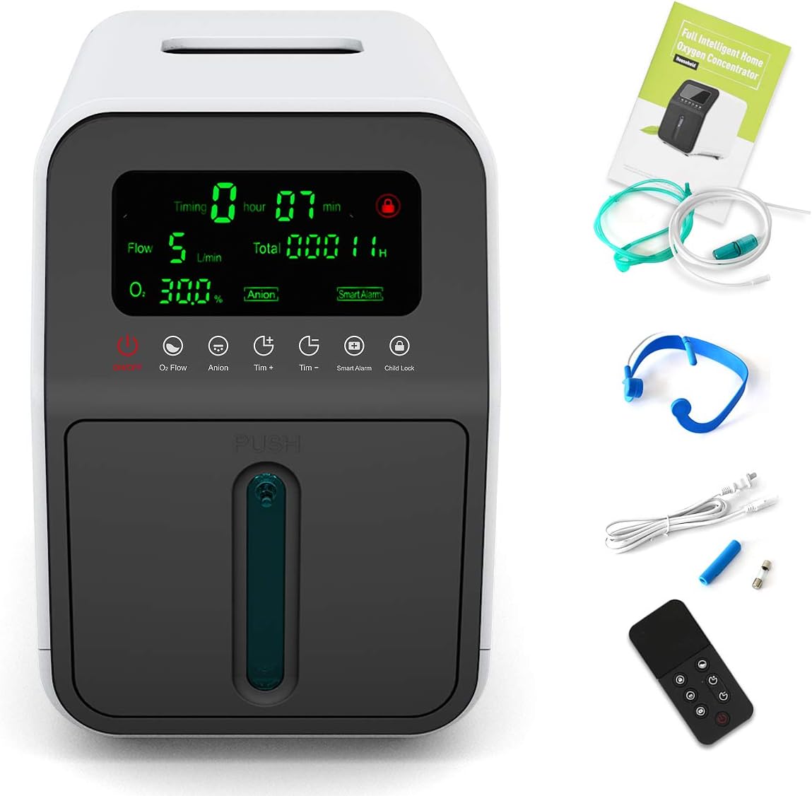 OSITO 1L-5L/min 33%-93% Purity Portable Device for Home