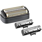 Andis Resurge Replacement Foil &amp; Cutter, Pivoting Head, Wet or Dry Shaver | Wide-range cutting for all hair types, long-hair trimmer preps for shave, electric shaver replacement part