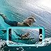 Easylife iPhone 7 Waterproof Case, IP68 Certified Snowproof Shockproof Dirtproof Shield Case and Cover Perfectly Fit for iPhone 7-Blue