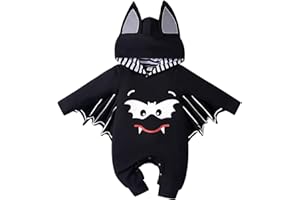 Pezhiqun Baby Boys Charming Prince Astronaut Doctor Outfit Newborn Infant Girls Halloween Vampire Bats Cosplay Costumes