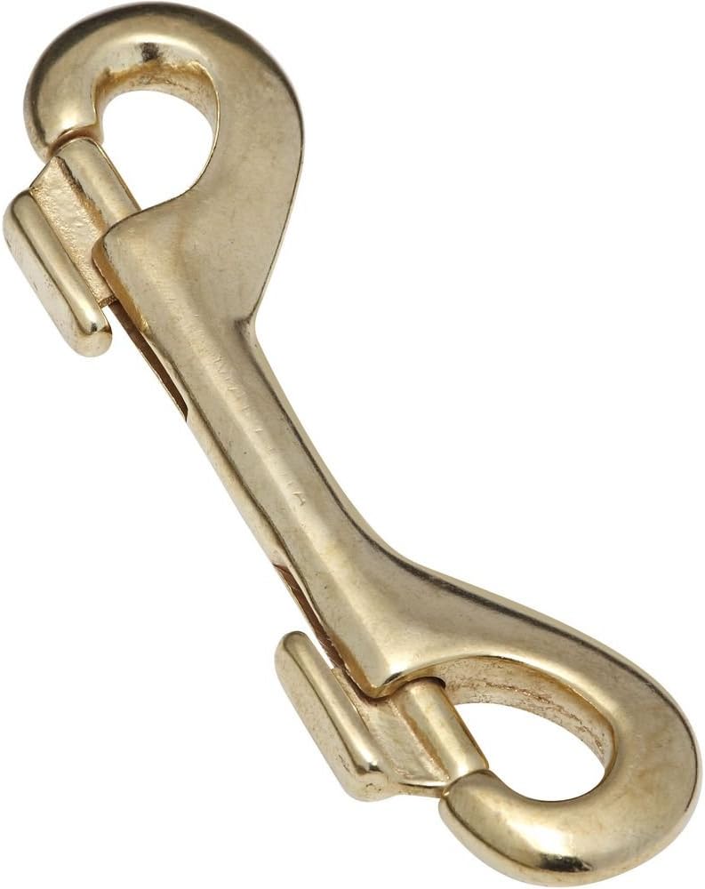 National Hardware N258-657 3178BC Double Bolt Snap in Solid Bronze