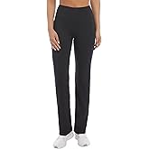 Jockey Womens Premium Pocket Slim Flare Yoga Pants