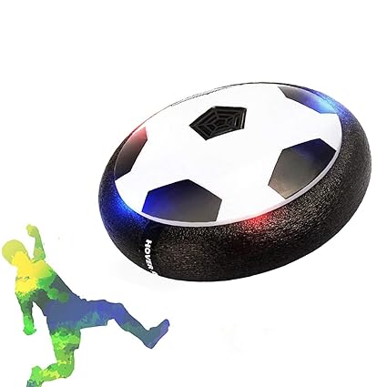 Hover Ball Air Power Fußball Indoor Fußball mit LED Beleuchtung Fußball Spielzeug Boys Mädchen Sport Kinder Licht Toys Traini