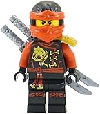 Lego Ninjago Jay ZX Minifigure with Armor and Katana Sword