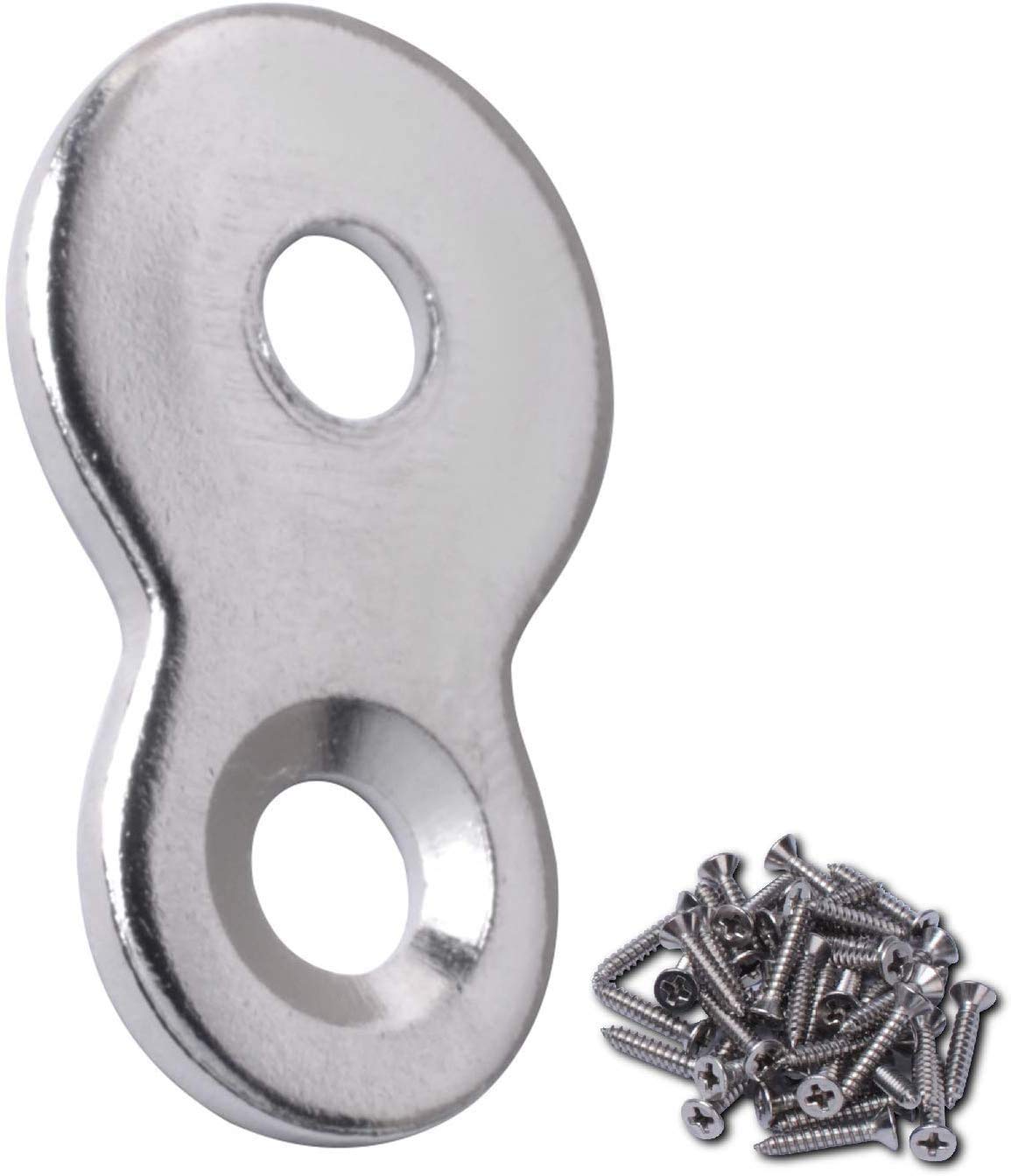 Buy Desktop Fasteners Figure 8 with Screws, Heavy Duty 12 Gauge Steel