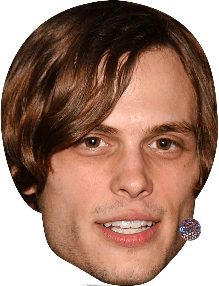 Cutouts Celebrity Matthew mask. Life Than Larger Head. Big Gubler Gray