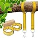 Rhino StrapMate Tree Swing Straps Hanging Kit – Two 4ft Strap Holds 2800 lbs (Sgs Certified) Fast & Easy Way to Hang Any Swing – Outdoor Swing Hangers (Yellow)