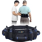 Gait Belts for Seniors,Transfer Belt with 7 Handles Quick Release Buckle | Safety Gate Belts Medical for Elderly, Physical Therapy Strap Lift Belt, Standing Aids&amp;Support for Handicap Patient Care
