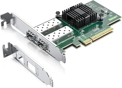 10Gtek 10Gb PCI-E NIC Intel X520-DA2 82599ES Dual SFP+ PCIe Ethernet