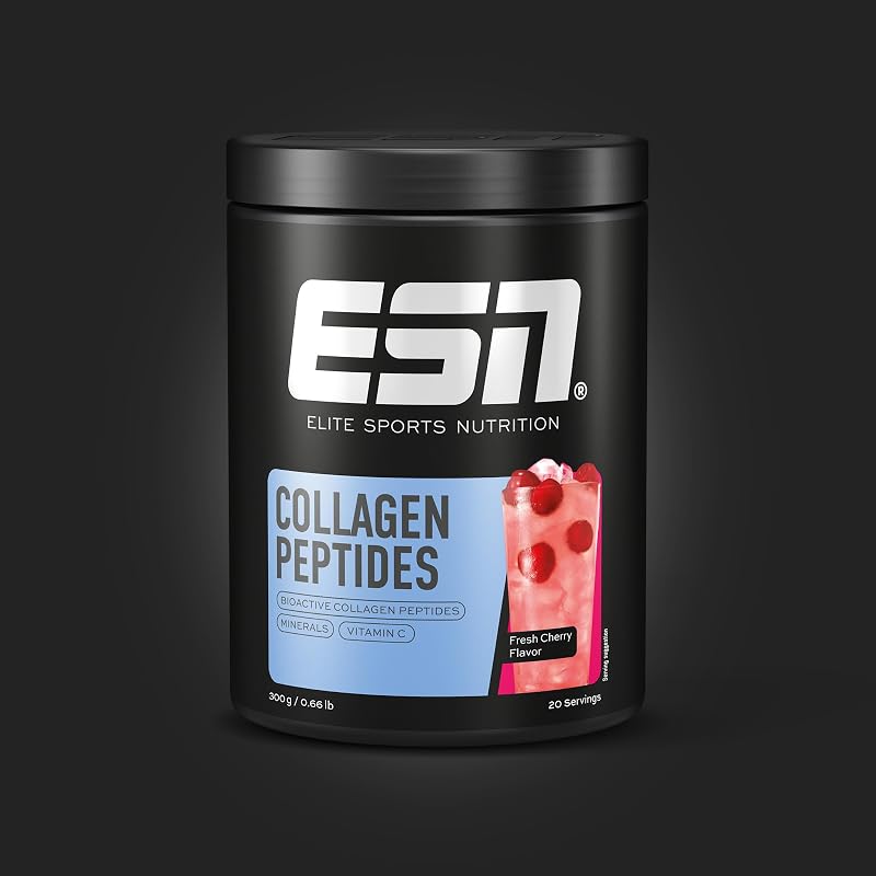 Collagen Peptides, Ciliegia, 300 g, 20 porzioni
