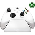 Razer Universal Quick Charging Stand for Xbox Series X|S: Magnetic Secure Charging - Perfectly Matches Xbox Wireless Controllers - USB Powered - Robot White (Controller Sold Separately)