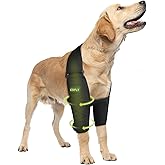 KISFLY Dog Elbow Brace for Dogs, Front Leg Brace for Dogs with Elbow & Shoulder Support for Osteoarthritis, Arthritis, Dysplasia & Pressure Sores, Both Legs Size XL