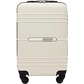 Travelers Club 22" Richmond Spinner Carry-On Luggage, Bone