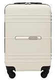 Travelers Club 22" Richmond Spinner Carry-On Luggage, Bone