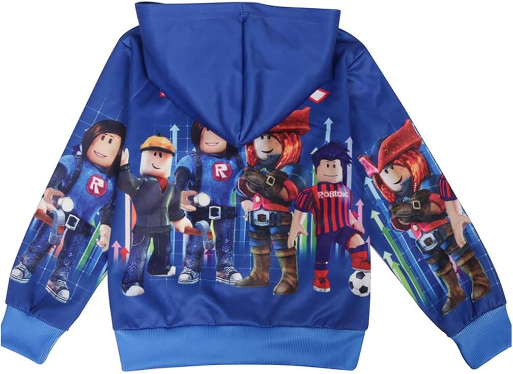 Manga Larga Little Boy Roblox Sudadera Con Capucha Para Juegos De Ninos Transpirable Sudadera De Dibujos Animados Para Exteriores Creeo Com Br - los niños de primavera traje de ropa niños niñas 2019 roblox