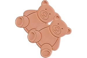 Amaezorx 3PCS Terracotta Brown Sugar Saver Discs, Reusable Clay Moisture Keeper Softener for Food Storage Containers, Terra C