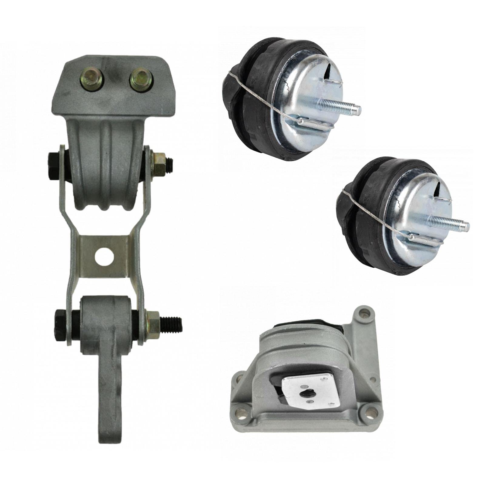 TRQ Engine Mount Set Compatible with 2001-2004 Volvo S60 2001-2002 V70 2003-2007 XC70 2003-2006 XC90 Image TRQ Engine Mount Set Compatible with 2001-2004 Volvo S60 2001-2002 V70 2003-2007 XC70 2003-2006 XC90 Image