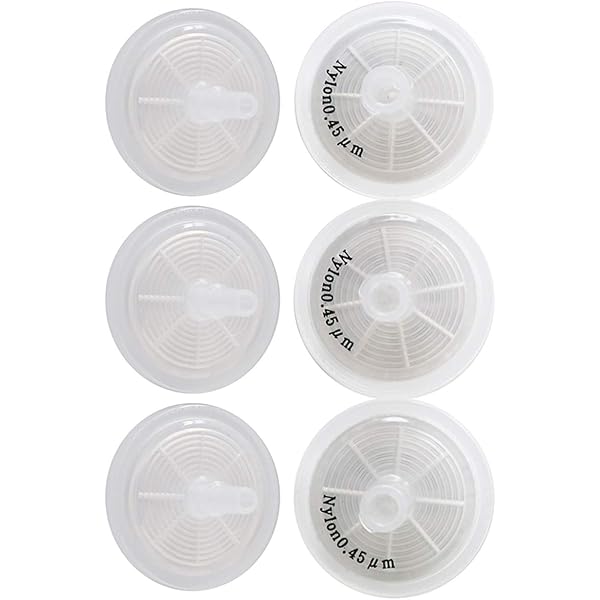 Hydrophobic PTFE Syringe Filters 13mm 0.45μm - Pack Of 100 For Industrial Laboratory Filtration