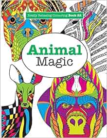 Amazon Com Really Relaxing Colouring Book 22 Animal
