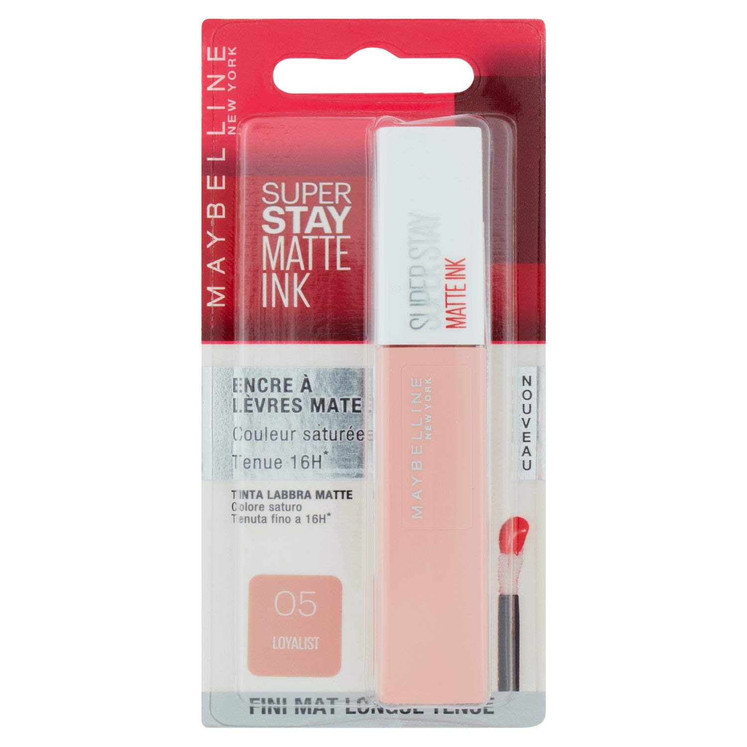 Maybelline New York Matte Liquid Lipstick Long Lasting Superstay Matte Ink Loyalist (5) 5ml