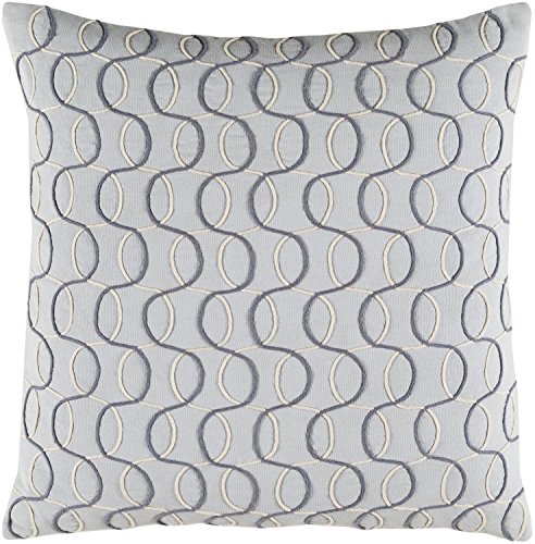 18-Silver-Smokey-Gray-and-Eggshell-White-Woven-Decorative-Throw-Pillow