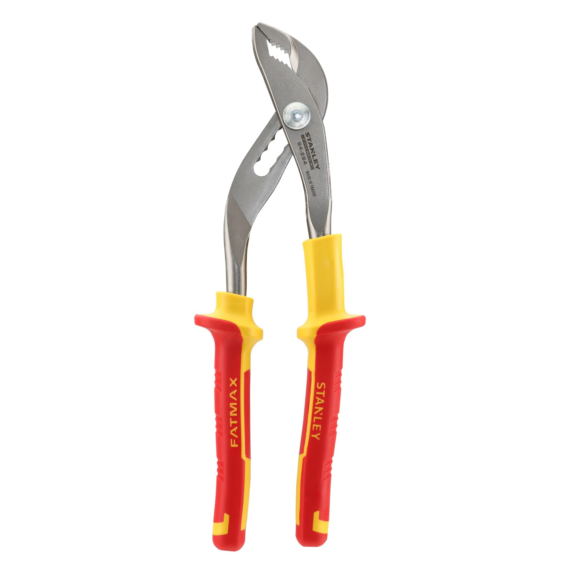 Stanley 084294 Maxsteel VDE Waterpump Pliers 255mm, 0-84-294