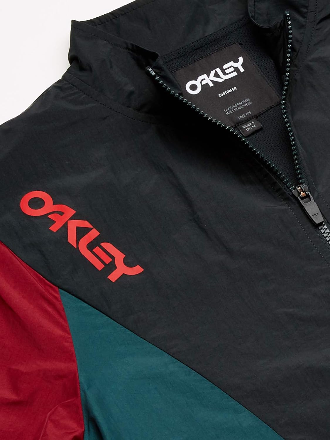 Oakley Men's Nylon Track Jacket at  Men’s Clothing store