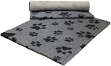 Vet Fleece Vet Bed Original Non-Slip 40x30 Grey Charcoal Paws UK Made view 4