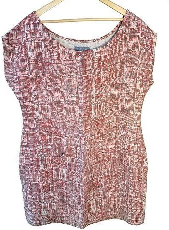Linen Kimono Midi Style with a Front Pocket Pouch