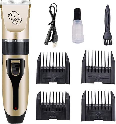 Amazon Com Belupaid Dog Shaver Clippers Low Noise Usb