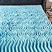 Roost Sleep Cool Cloud 3 Inch Gel Memory Foam Queen Mattress Topper – Cooling Bed Topper for Back Pain and Pressure Relief, Removable Washable Cover, Ventilated Design, Fits Queen Beds
