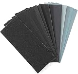 FEIHU 40 Sheet Wet Dry Sandpaper Assorted Grit 240-3000 9x3.6 inch view 8