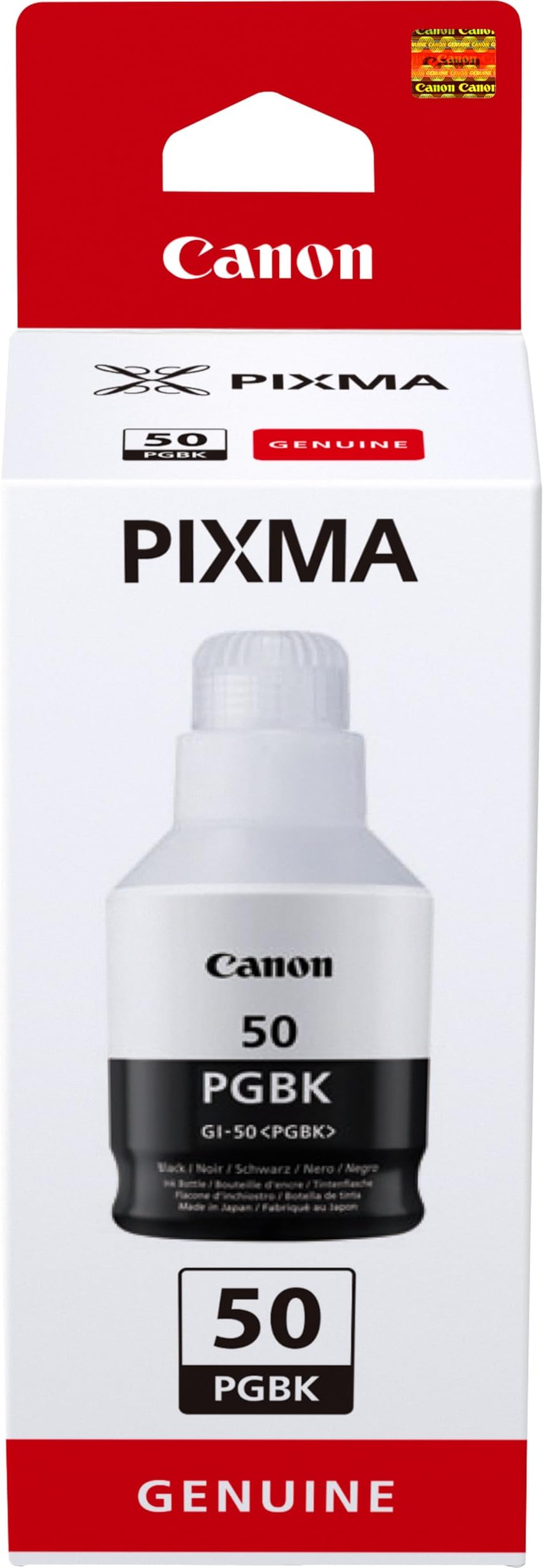 Canon GI 50 PGBK Black Ink Refill for PIXMA G5050 G6050 G7050 GM2050 GM4050