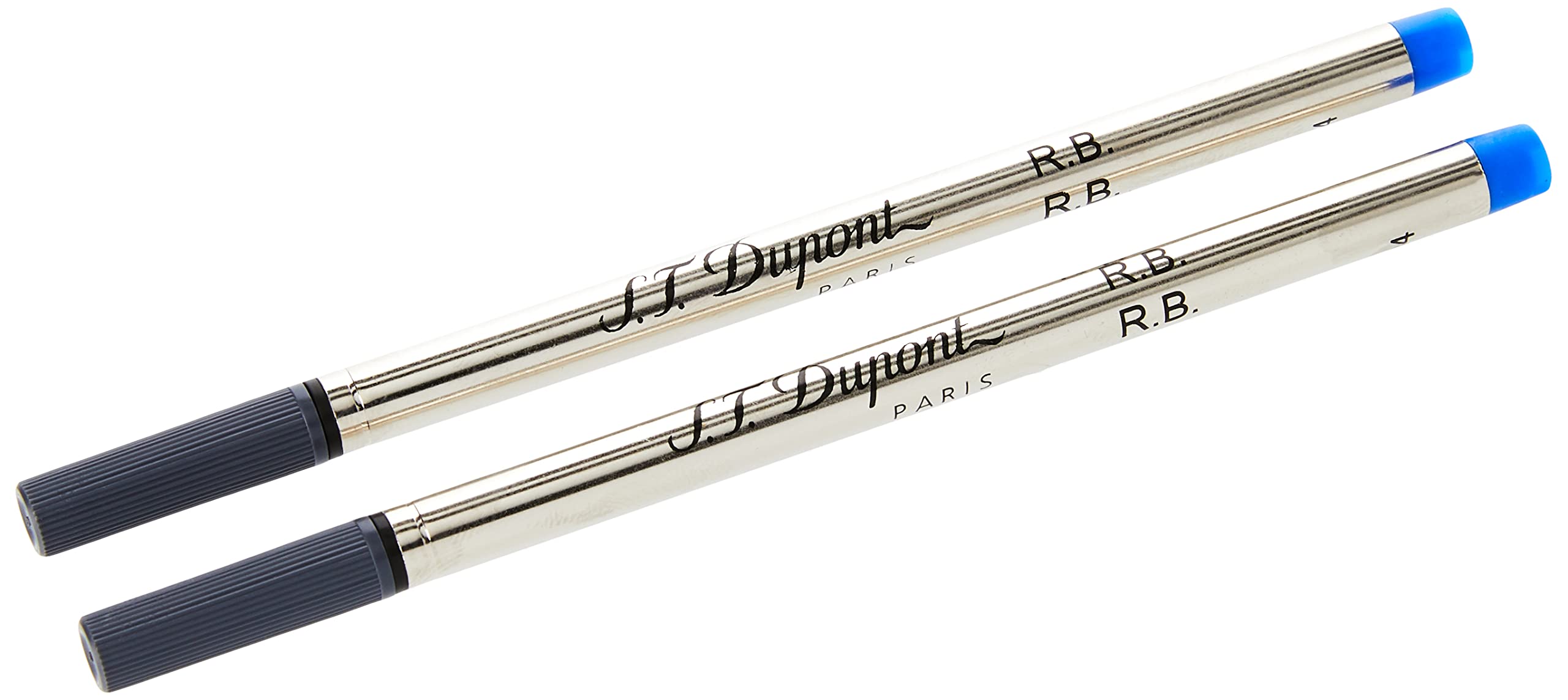 S.T. Dupont Medium Rollerball Refill - Blue (Pack of 2)