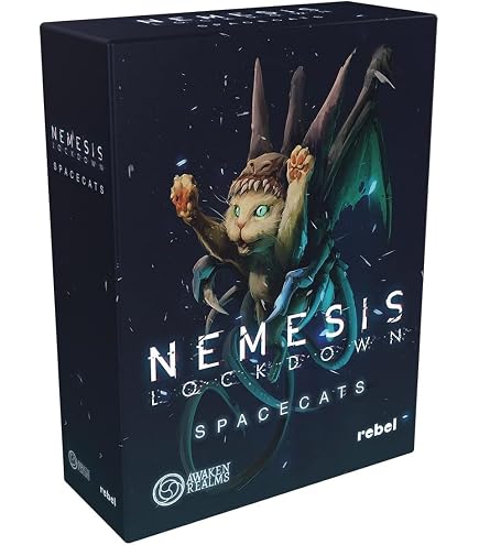 Nemesis Lockdown Edizione Sundropped + Tutti Gli Stretch Goals Del Kickstarter. Gioco Da Tavolo Awaken Realms, Nuovo, Per 1-5 Giocatori.