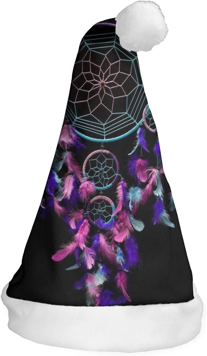 Dream Catcher Printed Christmas Hat Christmas Holiday Hat
