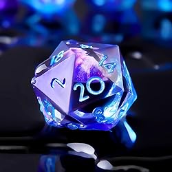 YEMEKO 3Pcs D20 Dargon Eye 22mm Liquid Core DND