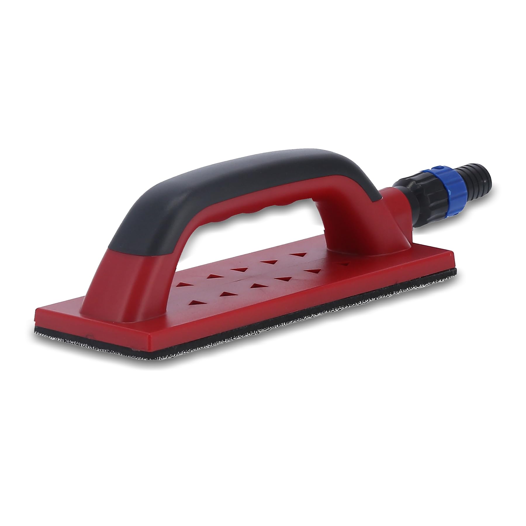 flexman Sanding Block, 9in Hand Sander with Suction Adjustment Switch, Hand Sanding File Block with Hook and Loop for Wood Polishing, Building Cleaning