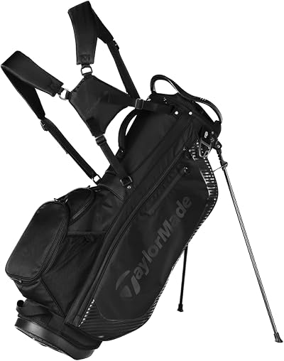 TaylorMade Pro Stand Bag 8 Way Top Putter Well 6 Pockets Golf Bag