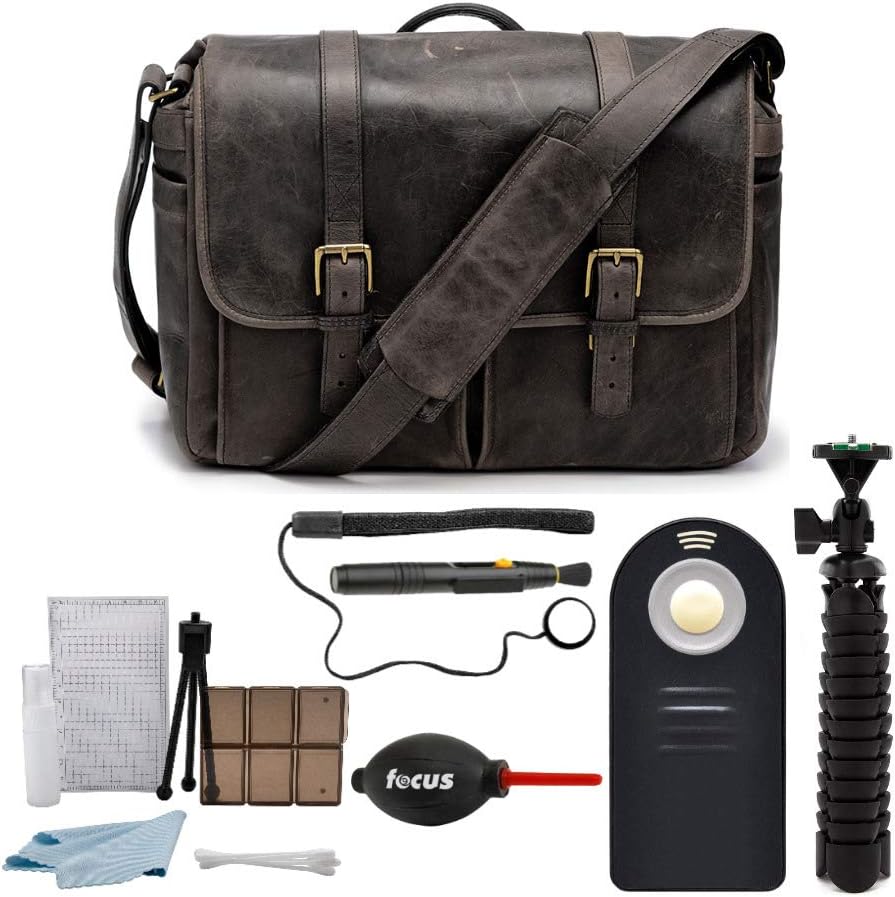 camera and laptop messenger bag