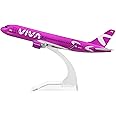 24-Hours Airplane Model Columbia 320 Pink Plane Model Alloy Metal Aircraft Model Birthday Gift Plane Models Chiristmas Gift 1:400