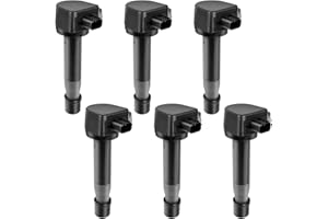 HCHENUP Set of 6 Ignition Coils Compatible with Honda 2008-2012 Accord 2012 Crosstour 2008-2017 Odyssey For Acura 2009-2012 RL 2009-2014 TL 2010-2014 TSX 3.5L 3.7L V6 Replaces# UF603 C1624 5C1681 IC693