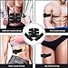 Muscle Toner - ABS Stimulator Abdominal Toning Belt - Unisex AB Trainer Wireless Body Gym Fitness Training Gear Fat Burner Equipment (Black)