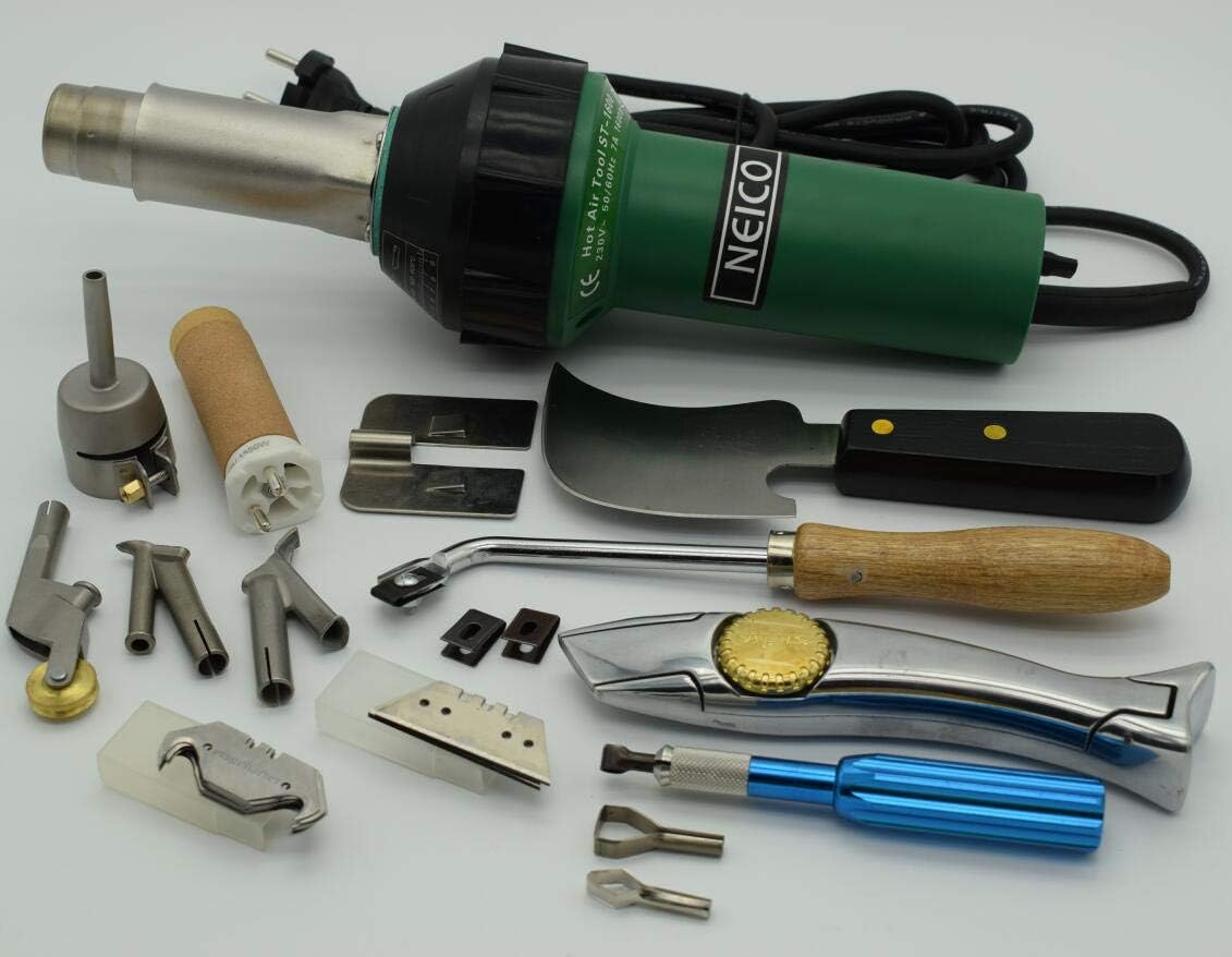 High Quality 230V / 1600W Plastic Vinyl Linoleum Flooring Hot Air