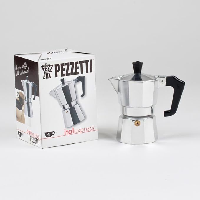 Pezzetti StoveTop Moka Espresso ItalianMade Coffee Maker Moka Pot 1