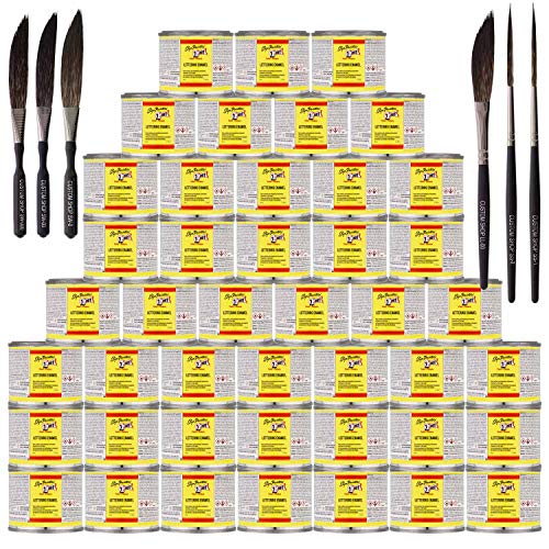 1OneShot LETTERING ENAMEL/PINSTRIPE 44 PAINT COLORS Buy Online in