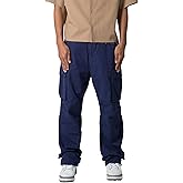mnml Mens Mnml Men's Ultra Baggy Vintage Cargo Pants