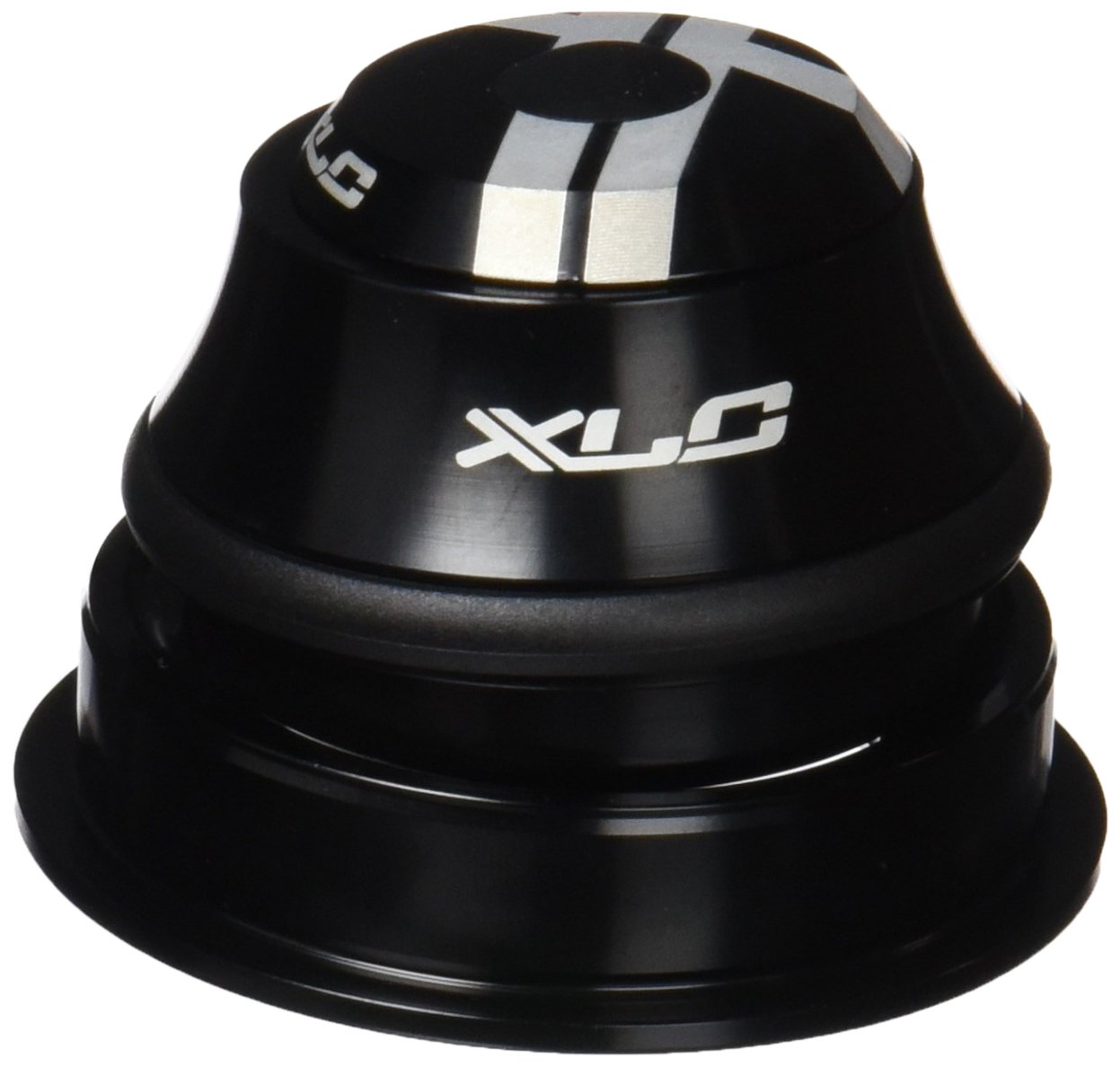 XLC Comp A-Head Accessories HS I07 1 1/8 – 1 1/4 Tapered Semi Integrated Headset Assembly – Black, 2500508000